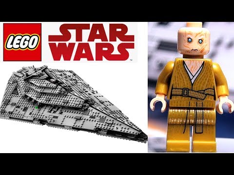 Обзор LEGO Star Wars Сноук и Звездный разрушитель Первого Ордена 75190