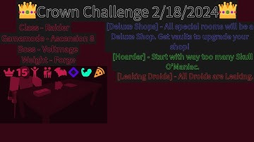 Crown Challenge 2/18/2024 - Randomly Generated Droids