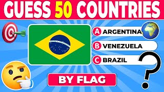 : Guess the Country by Flag | World Flags Quiz | Geography Quiz Challenge