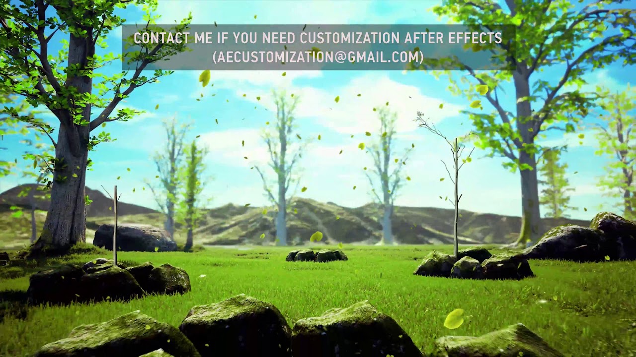 Growing Tree Nature Logo | After Efects Project Files - Videohive template
