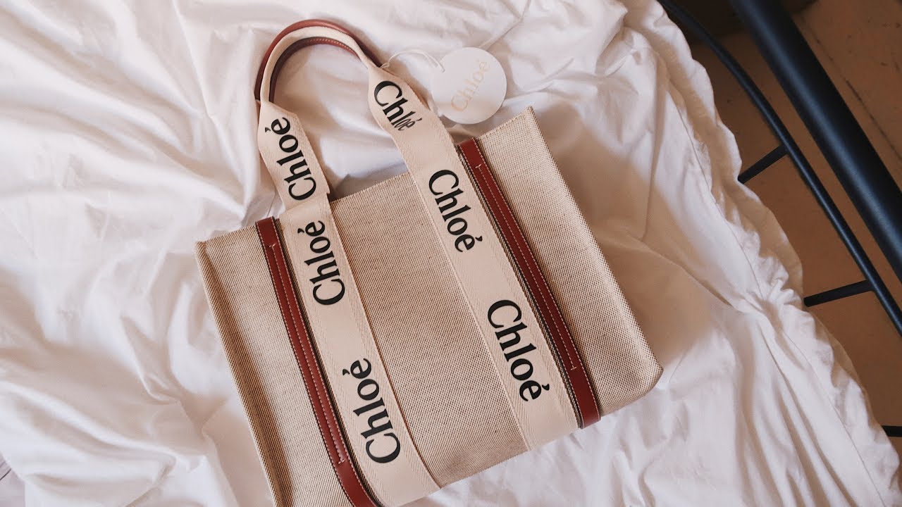 Chloe Medium Woody Tote Bag Reveal | First Impressions & What Fits