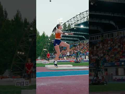 🇳🇱 European U18 Shot Put Champion #Rieti2026