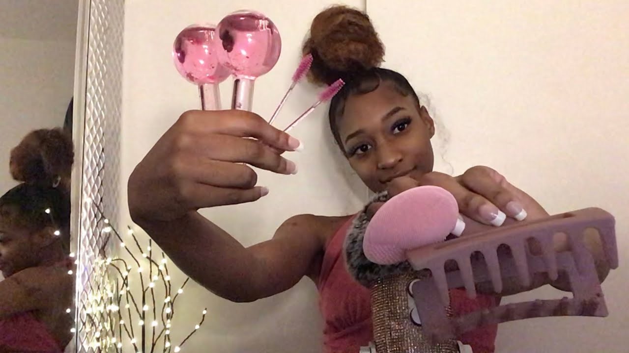 ASMR | pink triggers💕🌸 *trigger assortment *