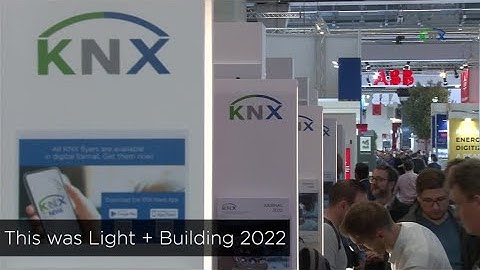 This was KNX at Light + Building 2022