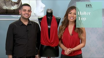 DIY: No Sew Halter Top with Michael Costello