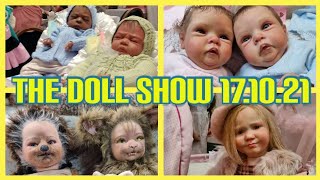 WALK THE FLOOR THE DOLL SHOW PETERBOROUGH lots of gorgeous reborn dolls