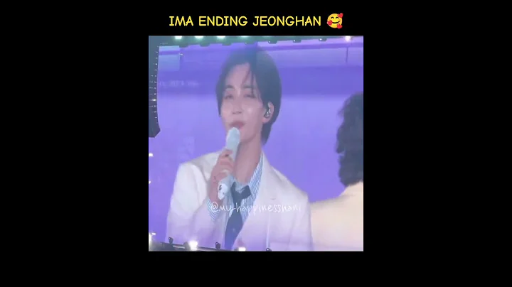IMA ENDING JEONGHAN 🥰 #jeonghan #seventeen #shorts