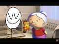 Granny goes pop cartoon kid imaginations game commercial 2011