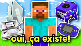 Minecraft sur Wii, sur DS, sur Gamecube, sur GBA... etc. (Toutes les consoles NINTENDO)