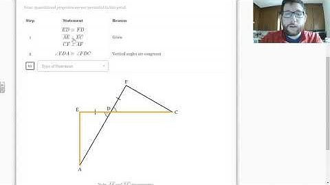 Mixed Congruent Triangle Proofs DeltaMath