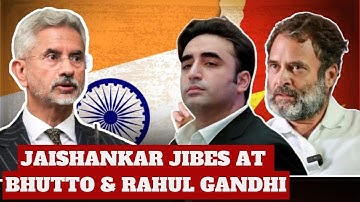S Jaishankar LIVE Speech | Jaishankar Takes On Bhutto For SCO Stunt, Taunts Rahul Gandhi