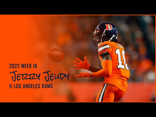 Jerry Jeudy Every Target and Catch @ Los Angeles Rams, 2022 Week 16