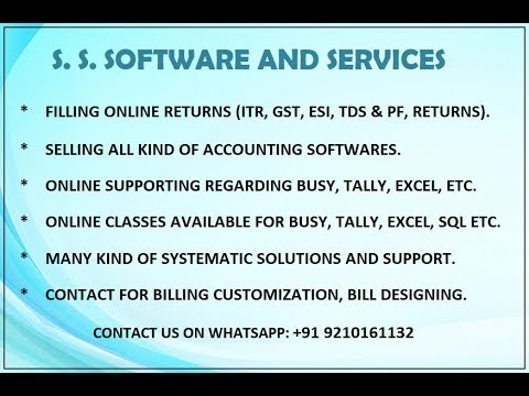 automatic tax calculation in busy accounting software 9210161132
