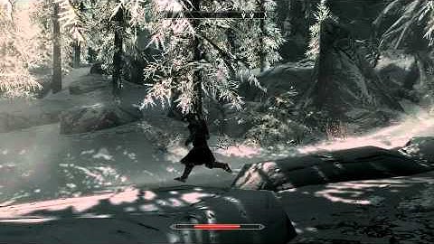 The Elder Scrolls V: Skyrim - Way to High Hrothgar Monastery Part 2