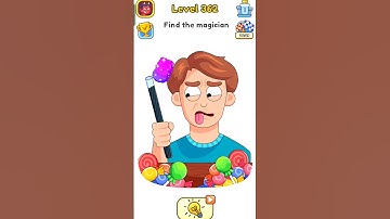 DOP 5 Draw One Part Fun Mobile Puzzle Game Level-#362 (Find the magician🪄)#gaming#game #dop5 #puzzle