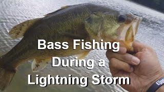 Bass Fishing At Lake Luxembourg - Core creek park in Bucks County PA