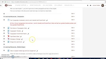 WEB141 Vocabulary Moodle
