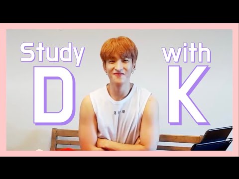 [세븐틴/도겸] 도겸이와 같이 공부하는거 맞아요 .. Study with me 💪 Study with DK - YouTube