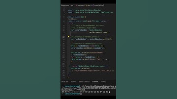 Generating Cryptographically Secure Random Numbers in Java