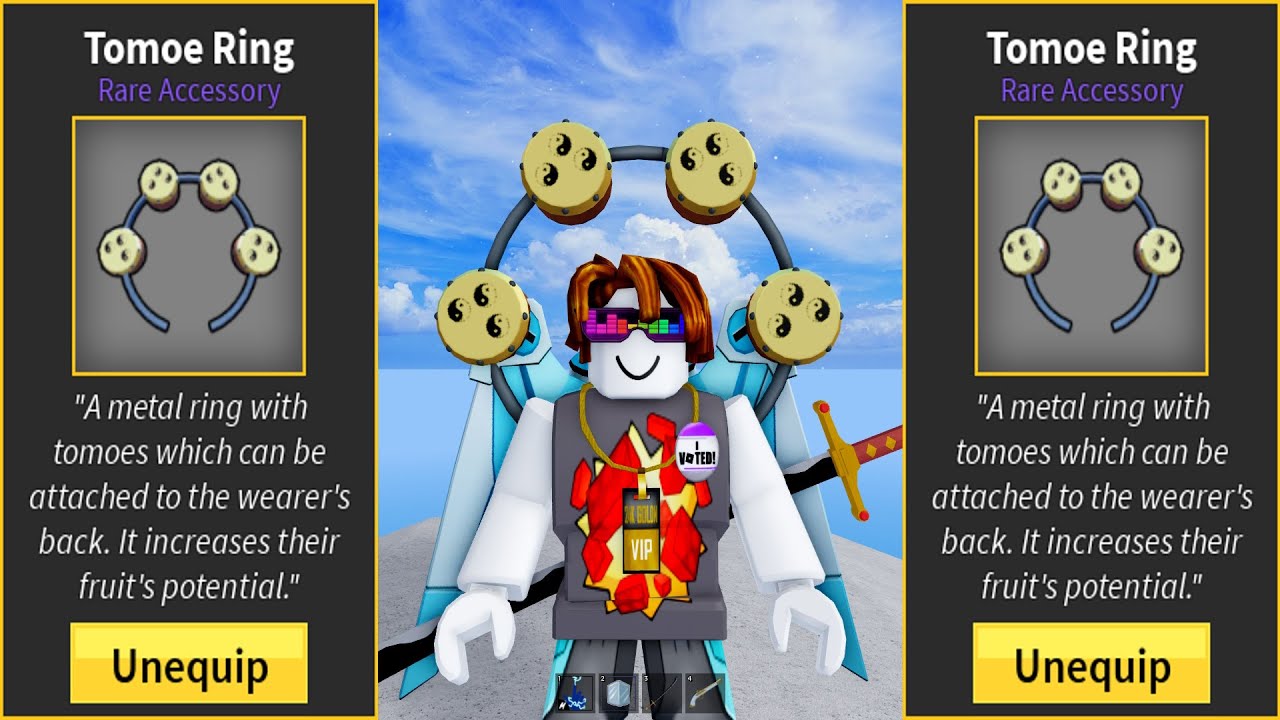 COMO PEGAR O TOMOE RING NO BLOX FRUITS! #onepiece #roblox