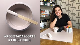 COMO CRIAR CORES DE TINTA COM XADREZ - 5 cores lindas com corante! #diy  #corante #pinturas 