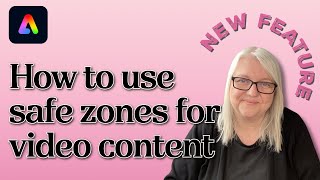 ADOBE EXPRESS TUTORIAL | How to use safe zones for your video content