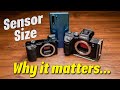 Why Sensor Size Matters - YOU DON'T always NEED a FULL FRAME camera?