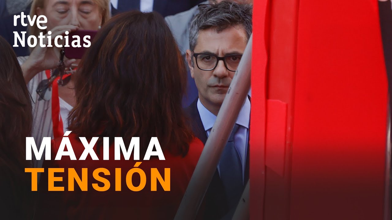 BOLAÑOS-2 MAYO: POLÉMICA entre AYUSO y MONCLOA al impedir subir a la  TRIBUNA al ministro | RTVE