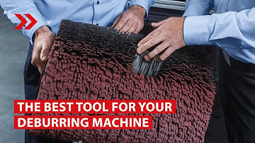 The best tool for your deburring machine: boeck deburring wheels