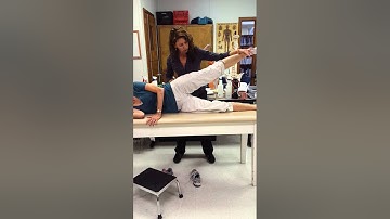 Manual muscle test MMT hip abductors & adductors Dr. Bryan Physical Therapist