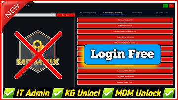 ✅KG iT ADMIN UNLOCK TOOL FREE 2025, Android 15 it admin unlock Tool,Samsung kg Unlock Android 15