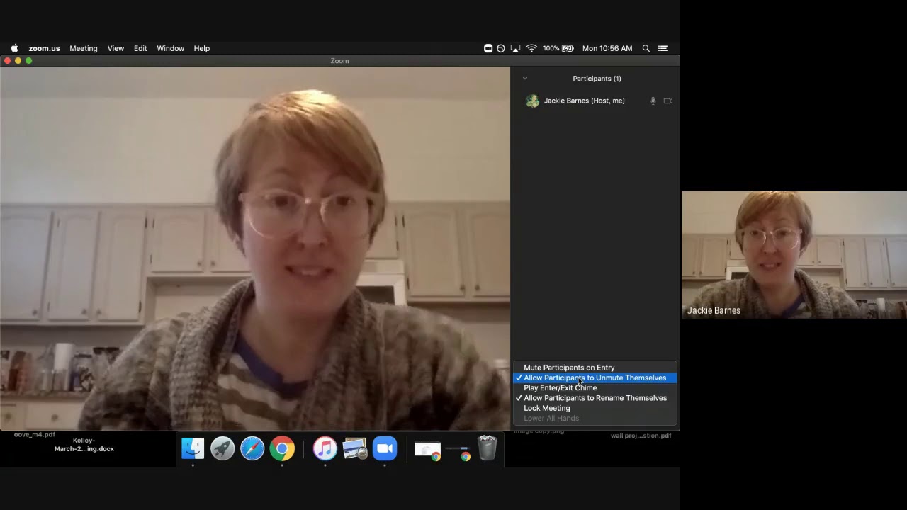 Some Additional Ways to Manage Participant Audio in Zoom