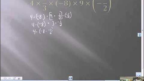 Lesson 16 Applying the Properties of Operations to Multiply and Divide Rational Numbers
