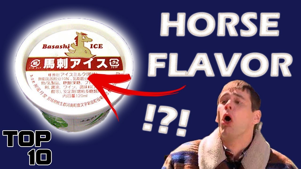 Top 10 Weirdest Japanese Ice Cream Flavors