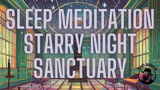 Journey to Sanctuary Below the Starry Night - Sleep Meditation/Hypnosis