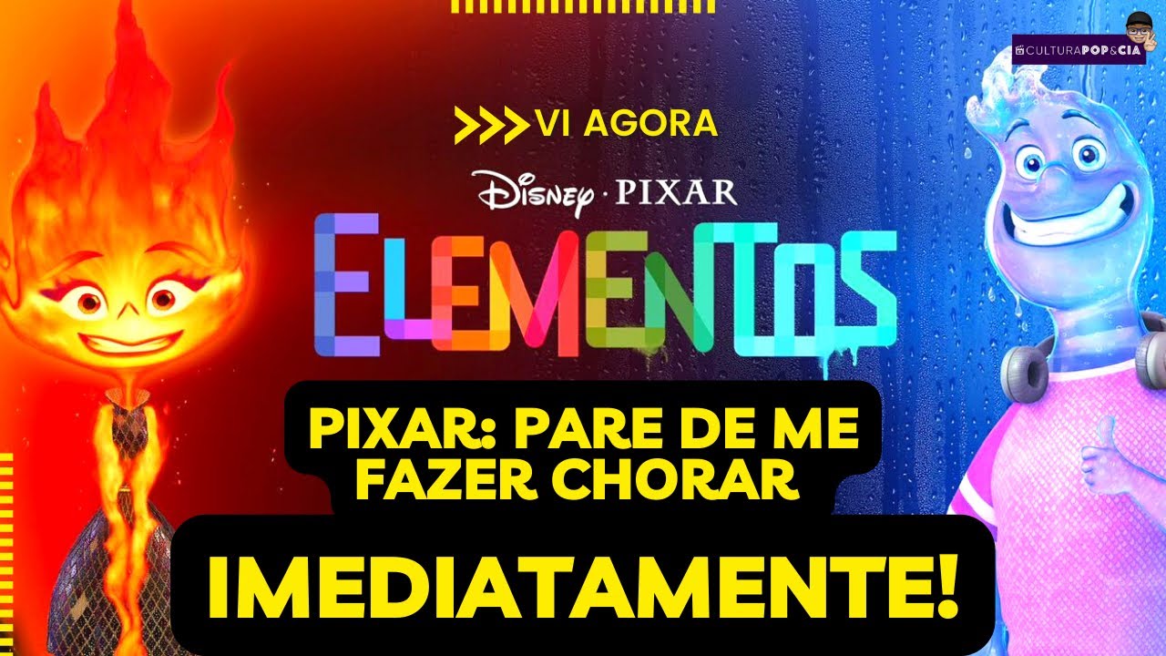 Capacite Instituto de Intervenção Precoce - 🍿 Que tal se divertir em  família com o novo filme da Disney Pixar, Elementos? Em uma cidade onde os  habitantes de fogo, água, terra e