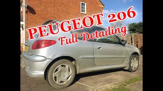Peugeot 206 Full Detailing Engine Bay, Interior & Exterior