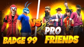 Old Pro Friends Challenged Me | Best Clash Squad Battle Who Will Win? - Garena Free Fire