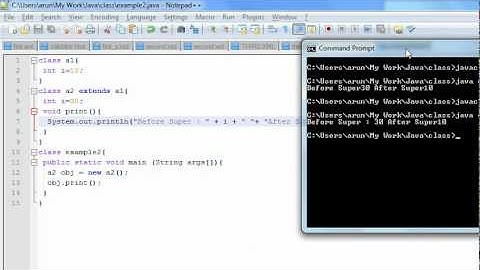 Learn Java in Hindi 25 : Super
