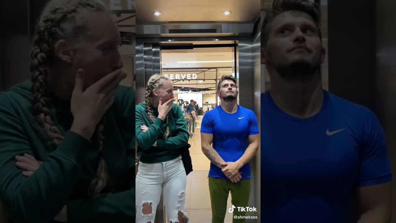 Russian bodybuilder prank Girls video funny reaction TikTok meme #prank #girlsreaction #tiktokmeme