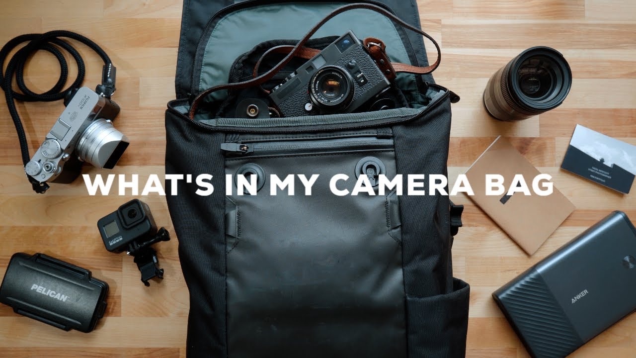 What's in My Camera Bag 2021 (Street Photography, Travel, & YouTube ...