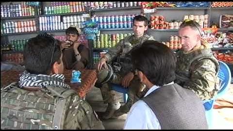 RAF Police partner Afghan National Army at Camp Bastion 26.04.11