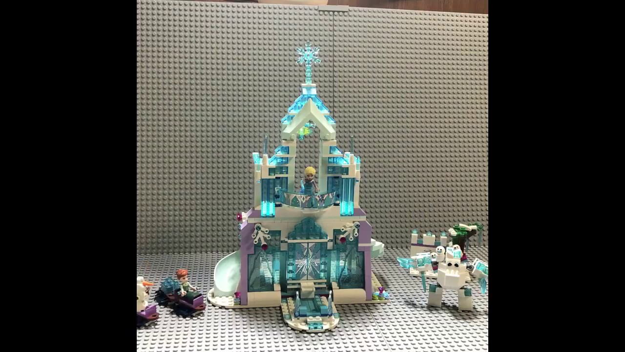 LEGO 43172 Elsa’s Magical Ice Palace アイスキャッスル・ファンタジーをストップモーションで作る