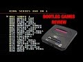 Bootleg Sega Mega Drive built-in games review