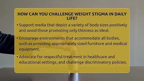 How Can You Challenge Weight Stigma In Daily Life? - Inside Body Image