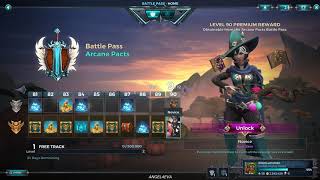 All items in Arcane Pact BattlePass / Paladins 3.5 Vora's Pact Update