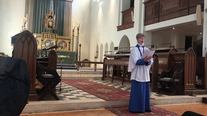 Cai Thomas sings Lascia chio pianga | live in church