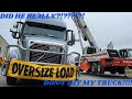 Oversize Loads -  Unloading With A Crane