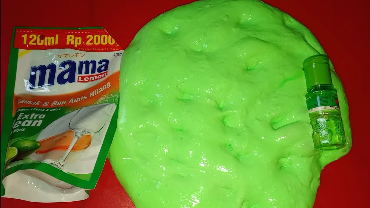  Cara  Membuat  Slime Sederhana  Dari Minyak Kayu  Putih dan 