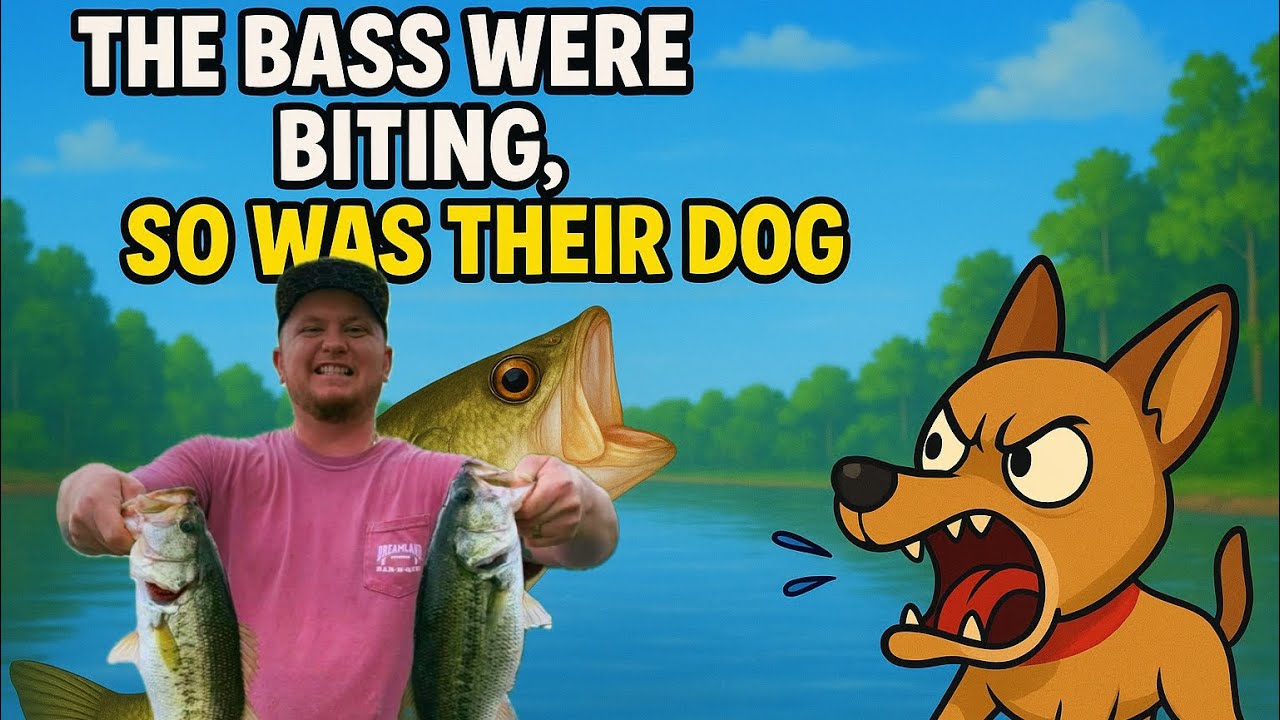 Bass Were Biting, and So Was their Dog (allegedly)